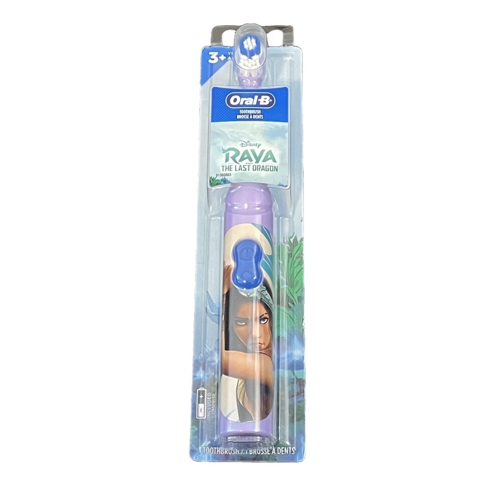 Oral B Electric Kids Toothbrush Raya and The Last Dragon Battery Powered